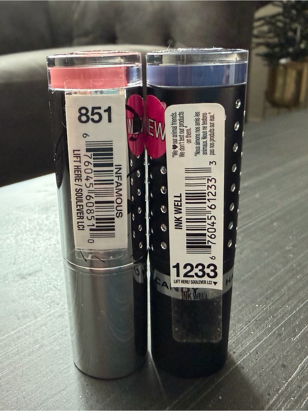 Hard Candy Lipstick Bundle NIB: Ink Well & Infamous - Picture 2 of 3